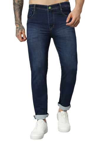 Dark Blue Regular Fit Jeans