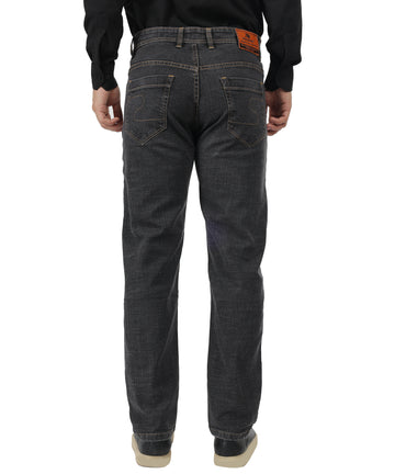 Wesgopan Men's Comfort Grey Denim Jeans