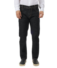 Wesgopan Men's Comfort Black Denim Jeans