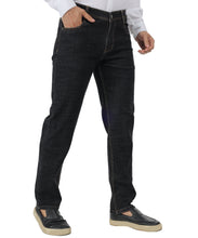 Wesgopan Men's Comfort Black Denim Jeans