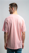 Oversized Plain Pink T-Shirt